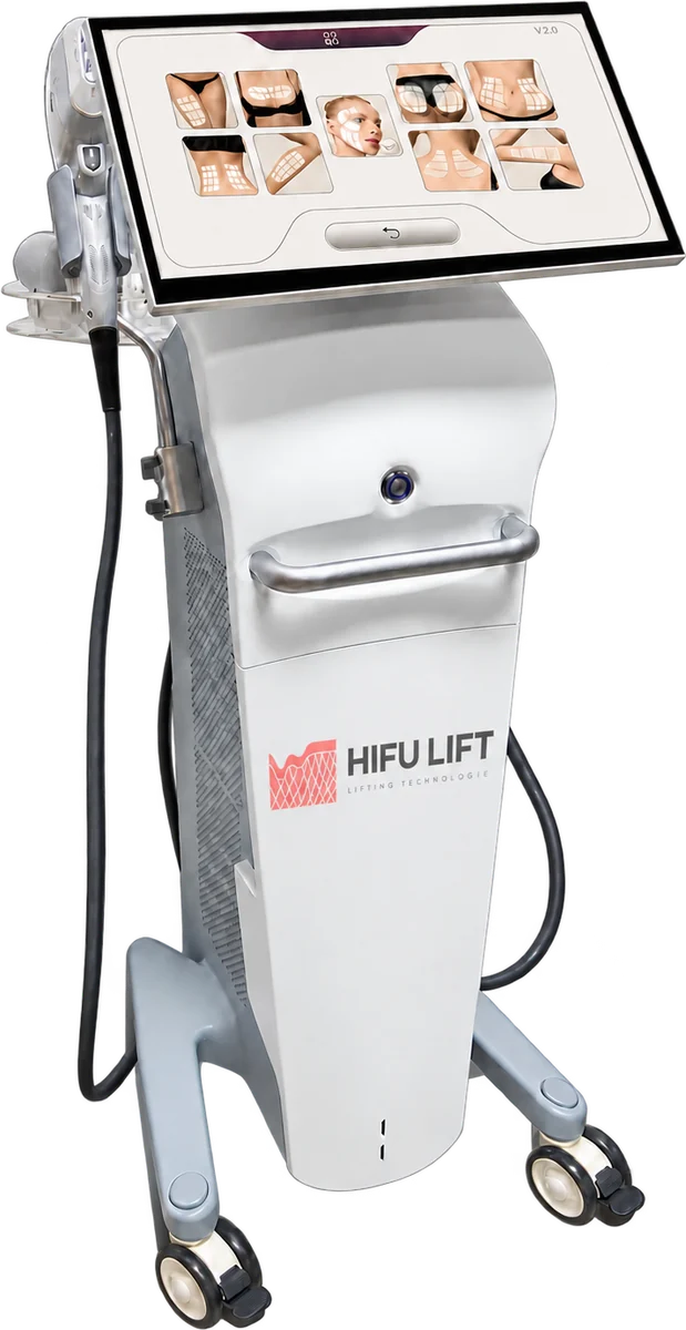 Appareil HIFU LIFT de trois quarts gauche